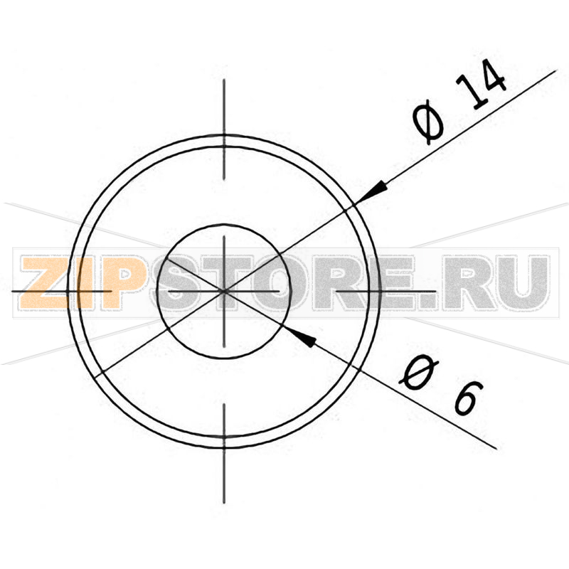 Модуль лазерный, красный, 5 МВт Picotronic LC635-5-3-F(14x45) 