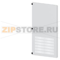 SIVACON, door half, left, with ventilation openings, IP20, H: 2000 mm, W: 900 mm, RAL 7035, Protection class 1 Siemens 8MF1090-2UT25-1BA2