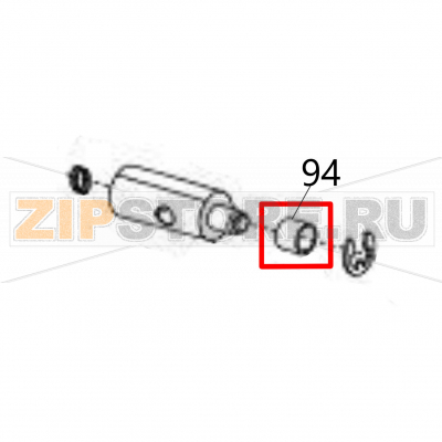 Collar (lock) Sato DR308e Collar (lock) Sato DR308eЗапчасть на деталировке под номером: 94Название запчасти на английском языке: Collar (lock) Sato DR308e.