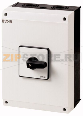 Переключатель вкл/выкл, P3, 100 A, монтаж на поверхность, 3-полюсн Eaton P3-100/I5/HI11 
