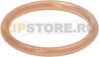 COPPER ROUND GASKET ø 26x21x2.8 mm