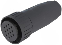 Разъем круглый 10 А, 50 В, IP67, 14 контактов Hirschmann CM 06 EA 20-27 S
