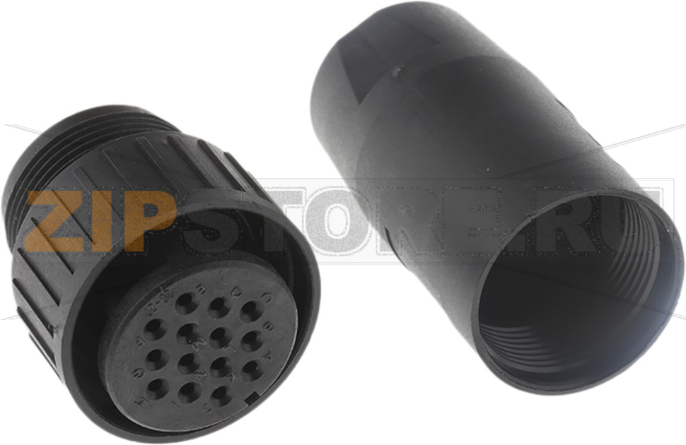 Разъем круглый 10 А, 50 В, IP67, 14 контактов Hirschmann CM 06 EA 20-27 S 