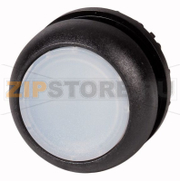 Головка кнопки с подсветкой, белая, изменение ф-ии с/без фиксации Eaton M22S-DRL-W