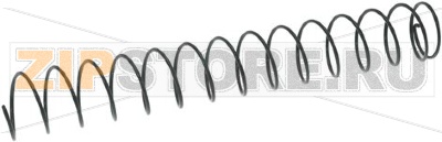 ВЕДУЩАЯ СПИРАЛЬ Ø 68 ММ P35 ПРАВАЯ ЧЕРНАЯ 