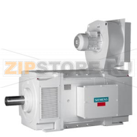 Электродвигатель постоянного тока, compensated 520V, 870rpm, 498kW, 1020A Armature control up to 10rpm M=constant Degree of protection IP54/IC W37 A86 Air/water cooler assembled Siemens 1HS7353-5NE..-7MV1