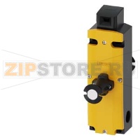 ПОЗИЦИОННЫЙ ВЫКЛЮЧАТЕЛЬ БЕЗОПАСНОСТИ C TUMBLER LOCK. FORCE 1300N,5 APPR. DIR. ПЛАСТИКОВЫЙ КОРПУС, 3X(M20X1.5) , ПРУЖ.-LOCKED, EMERGENCY RELEASE ON REAR A. ESCAPE RELEASE ON FRONT, НАПРЯЖЕНИЕ СОЛЕНОИДА 24V DC, КОНТРОЛЬ ИСПОЛЬНИТЕЛЬНОГО ЭЛЕМЕНТА 2НЗ/1НО, КО