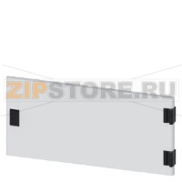 SIVACON, compartment door, right, IP40, H: 300 mm, W: 600 mm, RAL 7035, Protection class 1 Siemens 8MF1360-2UT34-0BA2