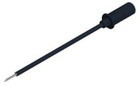 Зажим тестовый 0.64 мм, черный Hirschmann MICRO-PRUEF MPS 2 0.64 FT BLACK