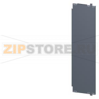 SIVACON, mounting plate, for cabinet side, D: 600 mm, H: 1800 mm, zinc-plated Siemens 8MF1806-2AK03-0