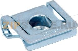 PLATE FOR SELF-THREADING SCREW ø 6 mm 