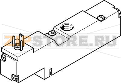 Распределитель с электроуправлением Festo MEBH-3/2-1/8-P-B-110AC 