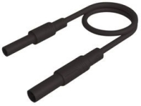 Провод тестовый 0.5 м, черный Hirschmann MAL S GG-B 50/2,5 BLACK