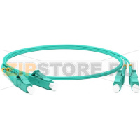 патч-корд волоконно-оптический (шнур) MM 50/125(OM3), LC-LC, duplex, 10G/40G, LSZH, 10 м