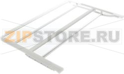 DIVISIBLE GLASS SHELF BOSCH 00743197 