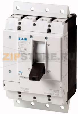 Выключатель-разъединитель втычной, 160А, 4 полюса, 3 позиции Eaton N2-4-160-SVE 