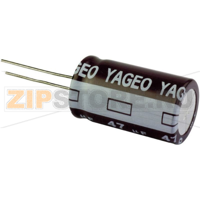 Конденсатор 1000 мкФ, 25 В, 10х19 мм, 1 шт Yageo SE025M1000A5S-1019 