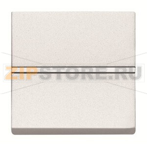 Механизм одноклавишной кнопки, двухмодульный, альпийский белый ABB 2CLA220460N1101 