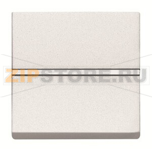 Механизм одноклавишной кнопки, двухмодульный, альпийский белый ABB 2CLA220460N1101 