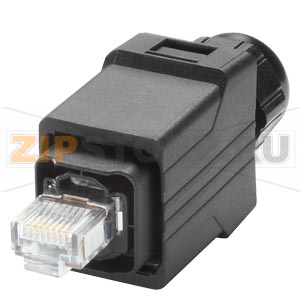 SIMATIC NET, IE RJ45 PLUG PRO, PUSH PULL IP65 РАЗЪЁМ ДЛЯ ПРЯМОГО МОНТАЖА НА TP КАБЕЛЯ 2X2 (В УПАКОВКЕ 1 ДУПЛЕКСНЫЙ СОЕДИНИТЕЛЬ) Siemens 6GK1901-1BB10-6AA0 