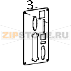 Interface plate TSC TTP-286MT Interface plate TSC TTP-286MTЗапчасть на деталировке под номером: 3