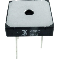 Мост диодный 25 А, 200 В, кремниевый, однофазный, корпус: KBPC Diotec KBPC10/15/2502WP