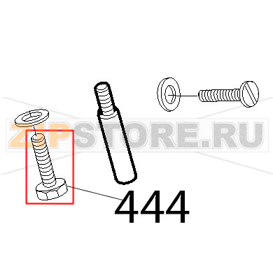 Vite fiss. Sirman Topaz 250 Vite fiss. Sirman Topaz 250Запчасть на деталировке под номером: 444