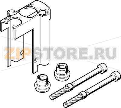 Держатель Festo CPE10-H3-SET 