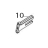 Ribbon end sensor assembly TSC MB340
