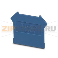 Концевая крышка Phoenix Contact D-UK 4/10 BU