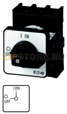 Переключатель вкл/выкл, P1, 32 A, 3-полюсн. + N Eaton P1-32/EZ/N 