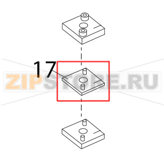 Intermediate piece 3mm Bear Varimixer AR80 VL-1S Intermediate piece 3mm Bear Varimixer AR80 VL-1SЗапчасть на деталировке под номером: 17