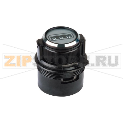 Ручка поворотная с цифровой индикацией, Ø оси: 6 мм, черная Mentor 6622.1001 