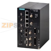 RUGGEDCOM RX1400 Rugged small form factor Ethernet switch and TCP/IP router with LTE and fiber optic WAN options Siemens 6GK6014-0AM2.-....