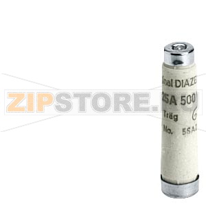 DIAZED ПЛАВКАЯ ВСТАВКА 500В ИНЕРЦИОННАЯ (TNDZ), ТИПОРАЗМЕР DII, E16, 4A Siemens 5SA221 