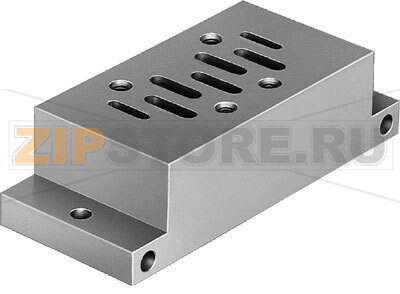 Плита монтажная Festo NAU-3/8-2B-ISO 