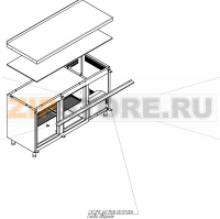 Скоба дверная Abat СХС-60-01