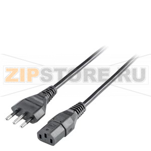 SIMATIC S7, КАБЕЛЬ ДЛЯ ПОДКЛЮЧЕНИЯ SIMATIC POWER PG/ SIMATIC RACK PC К СЕТИ ПЕРЕМЕННОГО ТОКА, ДЛИНА 3M, ДЛЯ ИТАЛИИ Siemens 6ES7900-0EA00-0XA0 