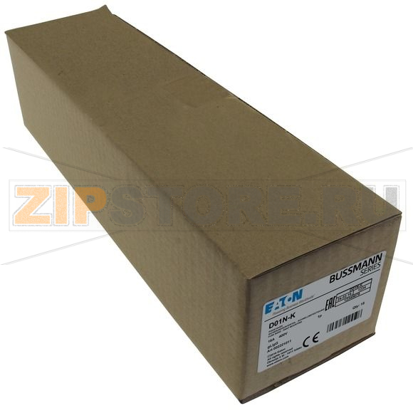 Держатель предохранителей, 16 A, AC 400 В, D01, 1P, IEC 1,5 Eaton FUSE-BASE D01 1POL DIN HUT 16A 