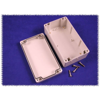 Корпус 160x90x60 мм, материал: пластик, серый, 1 шт Hammond 1554J2GY