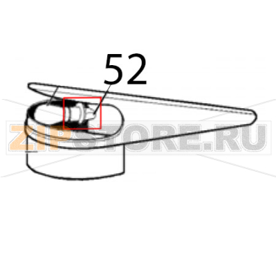 Bulb socket Ugolini MT 1 Bulb socket Ugolini MT 1Запчасть на деталировке под номером: 52