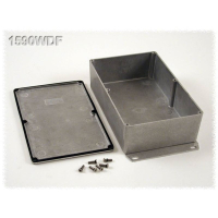Корпус алюминиевый 187.5x119.5x56 мм, серый, 1 шт Hammond 1590WDF