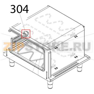 Safety thermostat Vortmax SSOC E74 Safety thermostat Vortmax SSOC E74Запчасть на деталировке под номером: 304
