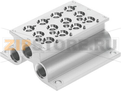 Плита для блочного монтажа Festo CPE18-PRS-3/8-4 