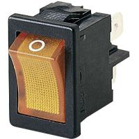 Переключатель клавишный 250 В/AC, 4 А, 2 x выкл/вкл, 1 шт Marquardt 01855.1104-00