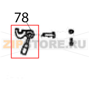 Pressing handle Hurakan HKN-IP10F Pressing handle Hurakan HKN-IP10FЗапчасть на деталировке под номером: 78