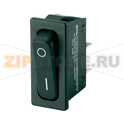 Переключатель клавишный 250 В/AC, 20 А, 1 x выкл/вкл, 1 шт Marquardt 1831.3313 