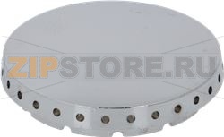 BURNER CAP CHROMED BRASS SMALVIC 