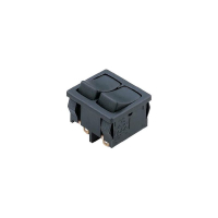 Переключатель клавишный 250 В/AC, 6 А, 2 x выкл/вкл, IP40, 1 шт Marquardt 1806.1102