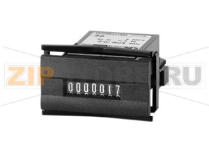 Счётчик импульсов Counter KCM-70-C Pepperl+Fuchs Functional safety related parametersMTTFd4600 aMission Time (TM)20 aDiagnostic Coverage (DC)0 %Indicators/operating meansTypedigital displayNumber of digits7Display valuedigit height 4 mmElectrical specificationsOperating voltage24 V DCPower consumption0.6 WInputPulse length/pulse interval50 ms / 50 msCounting frequency10 HzAmbient conditionsAmbient temperature-10 ... 50 °C (14 ... 122 °F)Storage temperature-40 ... 90 °C (-40 ... 194 °F)Relative humidity&le 80 % (noncondensing)Mechanical specificationsConnectionflexible leads AWG 22150 mm longMass60 gDimensions48&nbspmm&nbspx&nbsp24&nbspmm&nbspx&nbsp54&nbspmmMountinglatch fastenerLife span> 50 x 106 pulses
